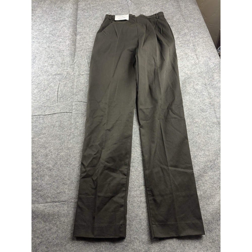VTG Lands' End Womens 6R (26x31) Brown Pleated Dress Pants USA Old Money Classy - Picture 6 of 9